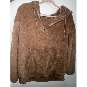 Shein Curve 1/4 Zip Hoodie